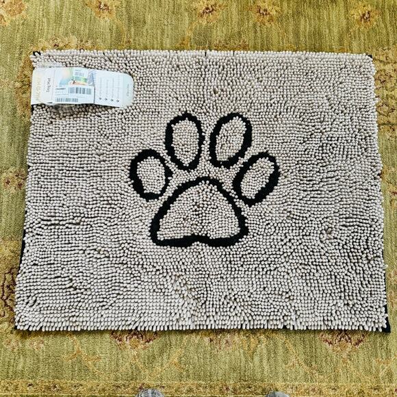 Mac & Molly Microfiber Washable Non Slip Muddy Paws Dog Mat 35" by 27" NEW - Picture 5 of 11